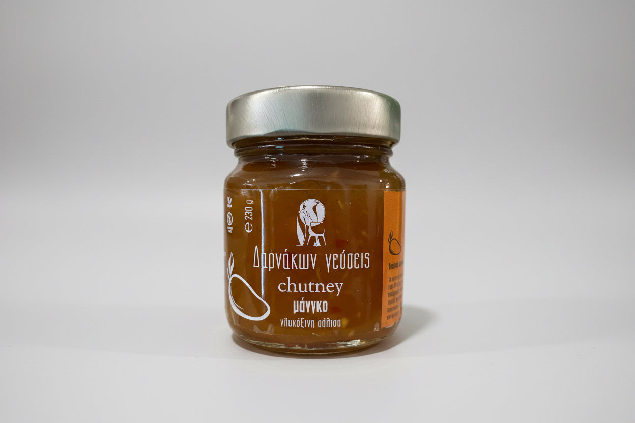Chutney Μάνγκο (Γλυκόξινη Σάλτσα)