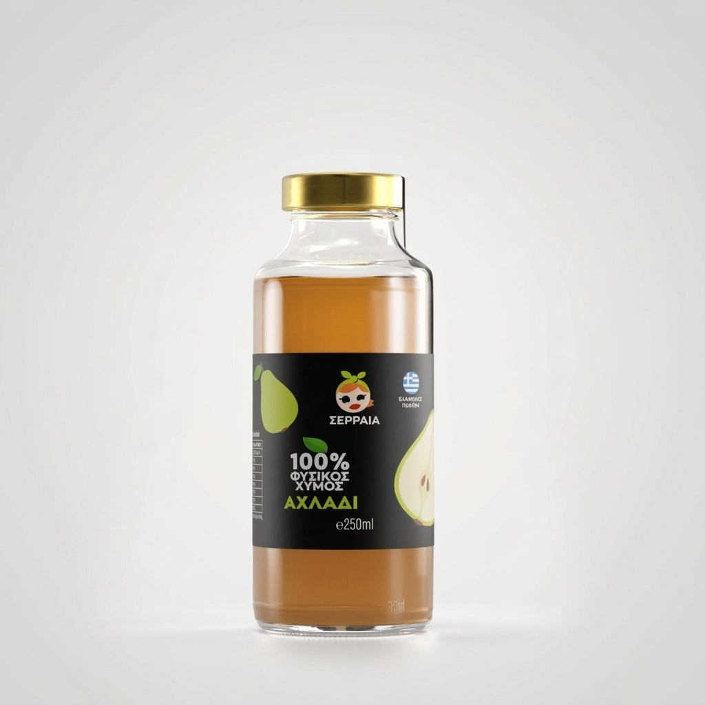 chymos achladi 100% fysikos ellinikos gyalino mpoukali 250ml