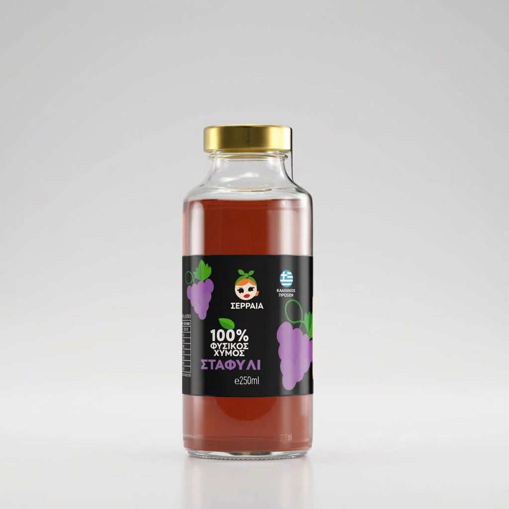 chymos stafyli 100% fysikos ellinikos gyalino mpoukali 250ml