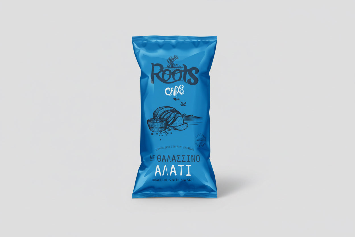 Σερραικά Πατατάκια Roots με γεύση Αλάτι