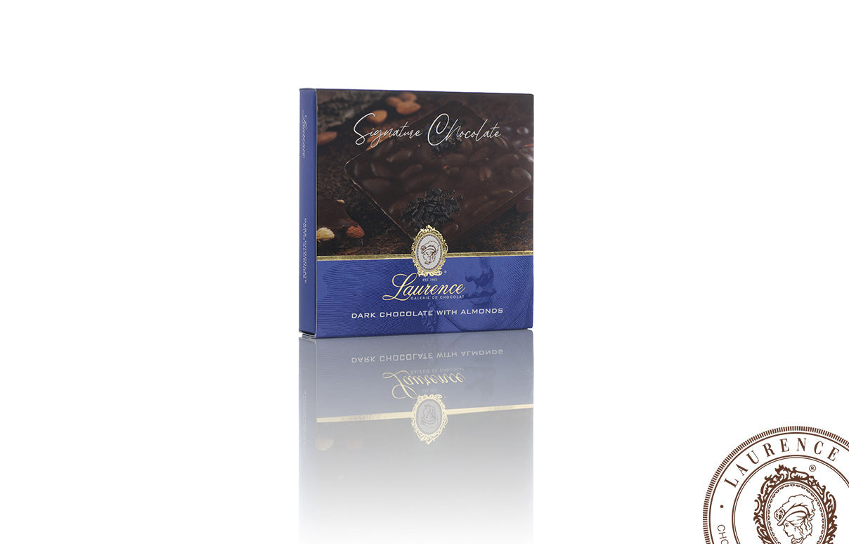 Σοκολάτα Laurence Signature – Υγείας με Αμύγδαλα 100g