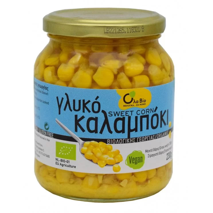 Γλυκό Καλαμπόκι ''Ola Bio'' 230γρ
