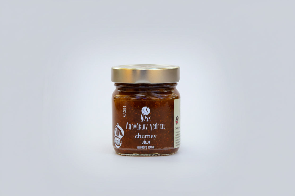 Chutney Σύκου 230γρ - Δαρνάκων Γεύσεις (Γλυκόξινη Σάλτσα)