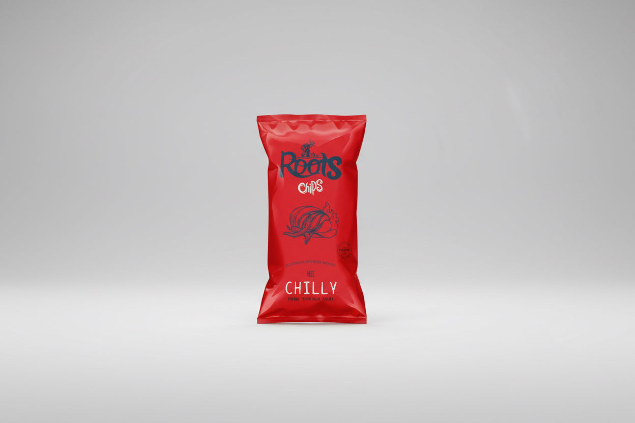 Σερραικά Πατατάκια Roots με γεύση Chilly