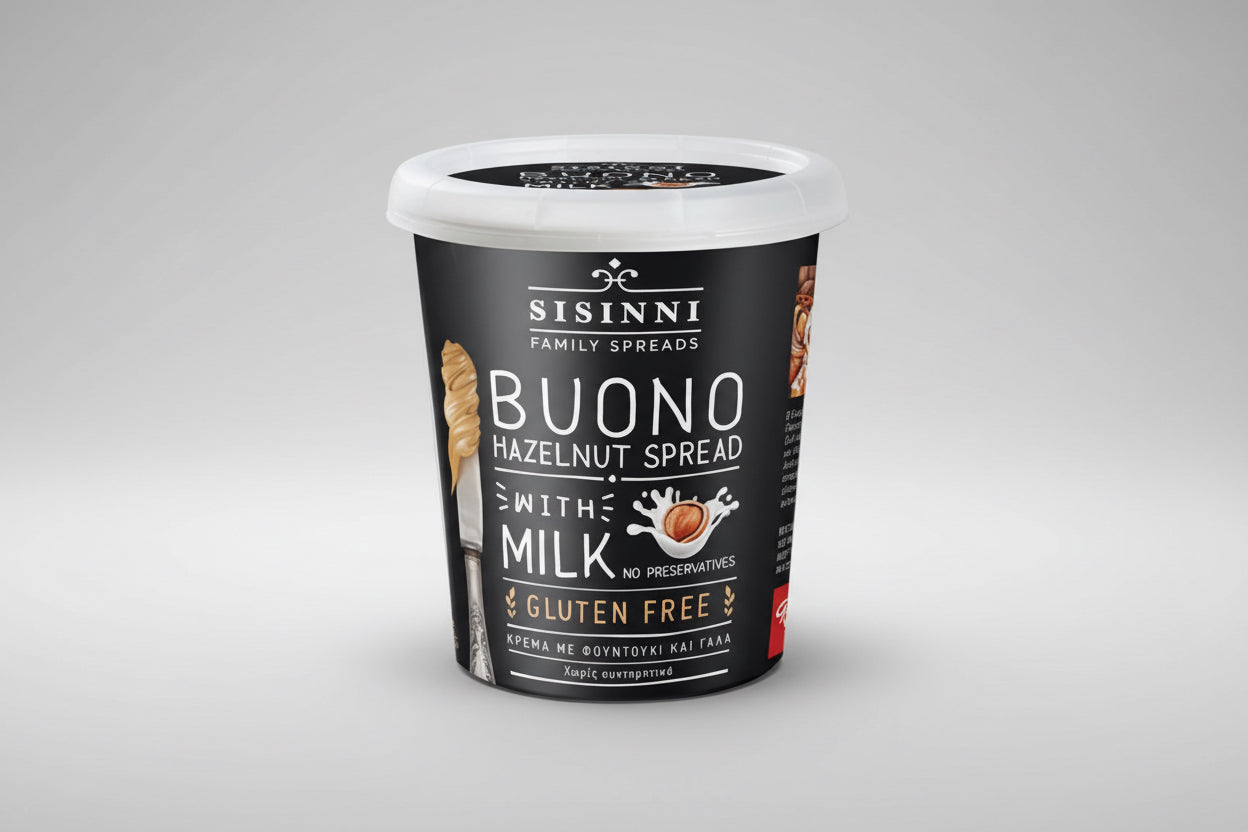 Πραλίνα Buono Sissini με φουντούκι και γάλα - paradosiakopantopoleio.com