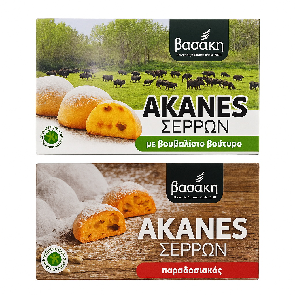 Αυθεντικός παραδοσιακός Ακανές Σερρών με αμύγδαλο - paradosiakopantopoleio.com