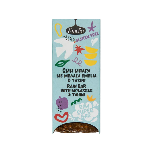 Μπάρα ενέργειας με μελάσα & ταχίνι 45γρ-Emelia