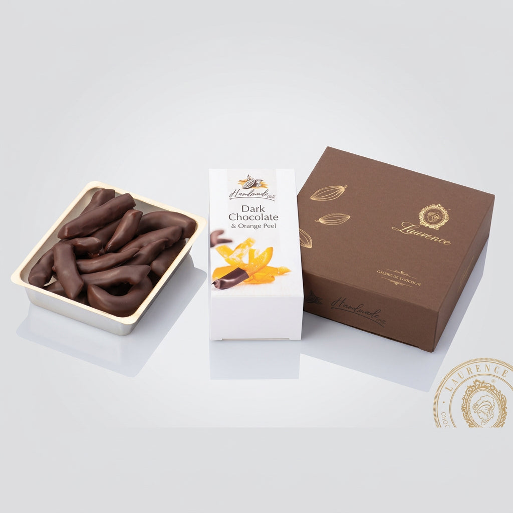 laurence sokolata ygias me flouda portokaliou nistisimi dark chocolate orange
