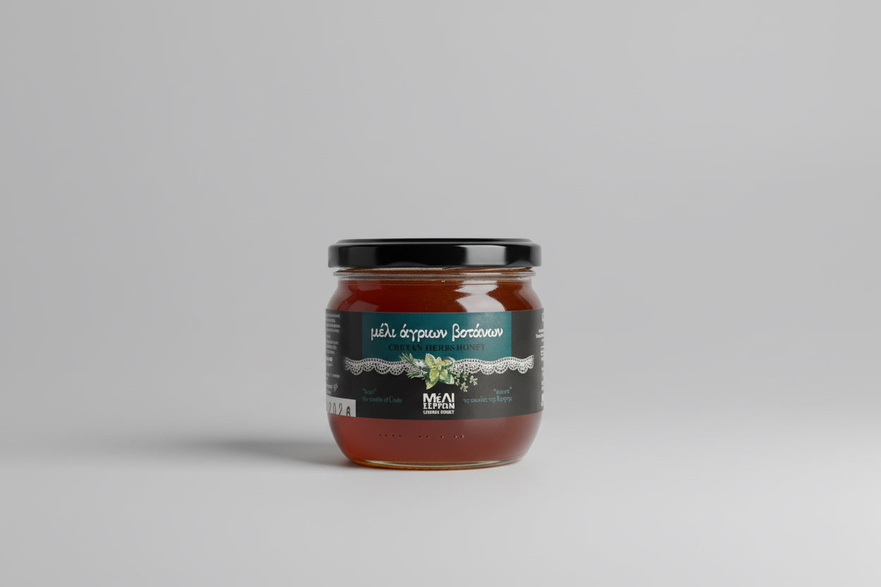 Μέλι Άγριων Βοτάνων ΄΄Μέλι Σερρών΄΄ 450g
