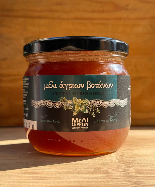 Μέλι Άγριων Βοτάνων ΄΄Μέλι Σερρών΄΄ 450g