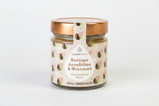 Βούτυρο Αμυγδάλου & Φιστικιού 210g | Latomi Farm 