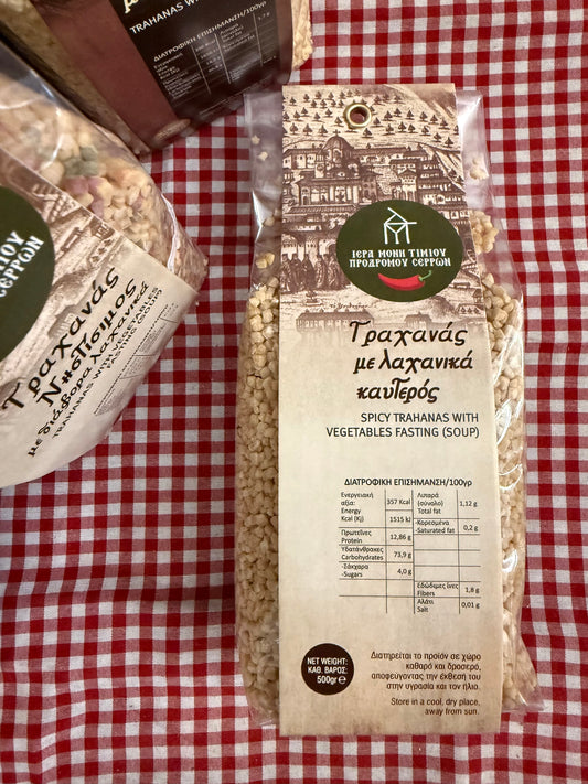 Τραχανάς με Λαχανικά ''Καυτερός'' 500γρ