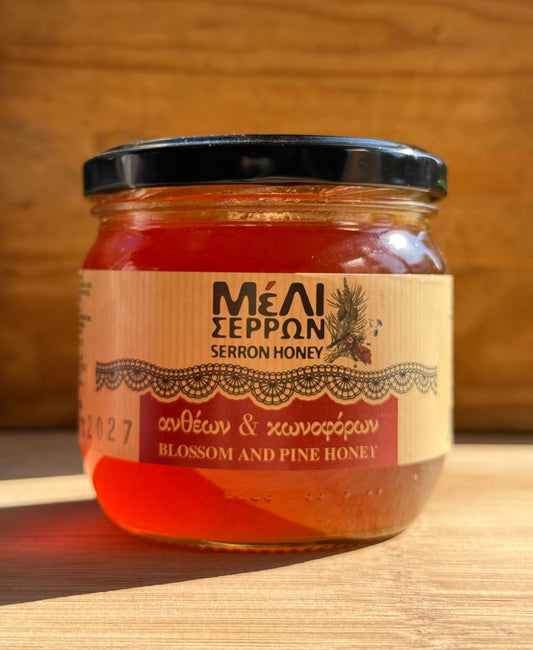 Μέλι Ανθέων & Κωνοφόρων ΄΄Μέλι Σερρών΄΄ 450g