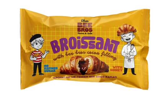 Broissant κρουασάν με γέμιση κακάο | The Bee Bros