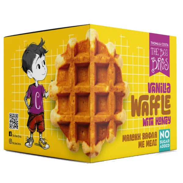 Βάφλα Βανίλιας 4τεμάχια - The Bee Bros