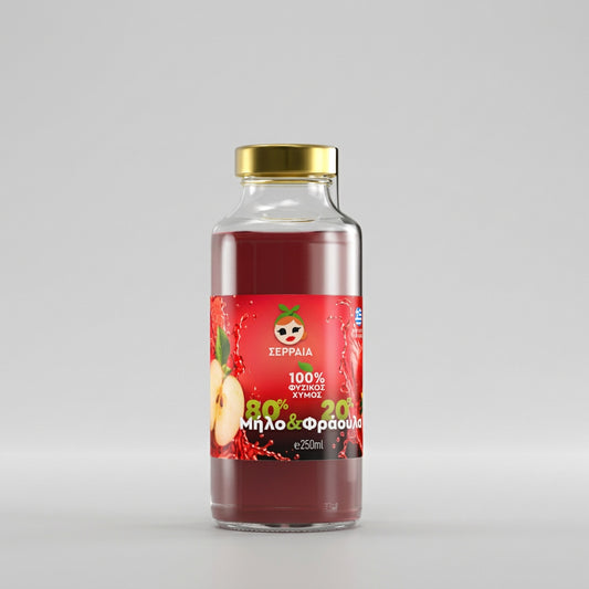 Χυμός Μήλο & Φράουλα 250ml | Σερραία