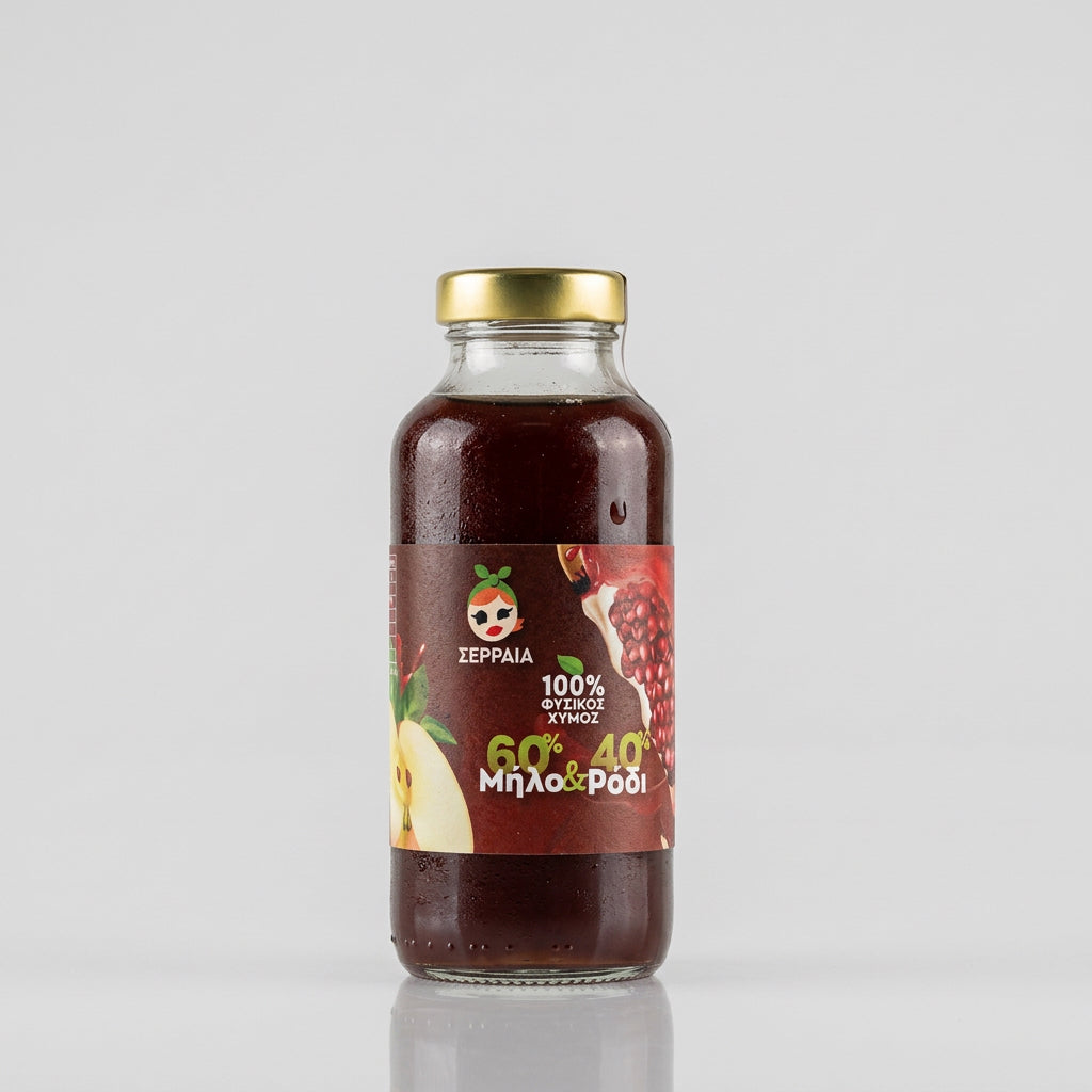 chymos mylo rodi 100% fysikos serron gyalino mpoukali 250ml