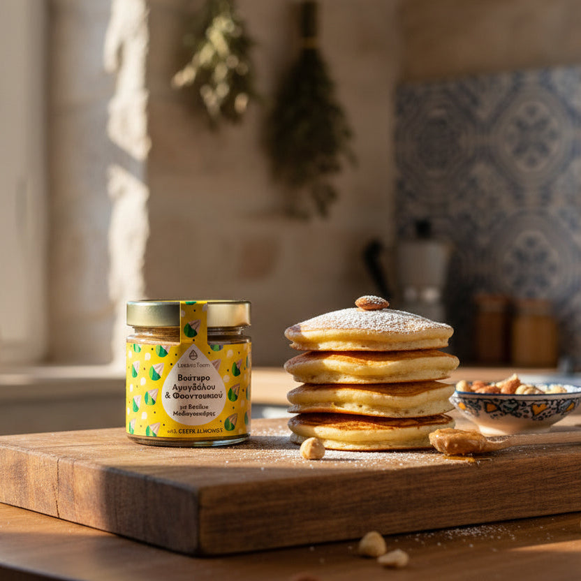 Βούτυρο Αμυγδάλου & Φουντουκιού 210g | Βανίλια Μαδαγασκάρης | Latomi Farm