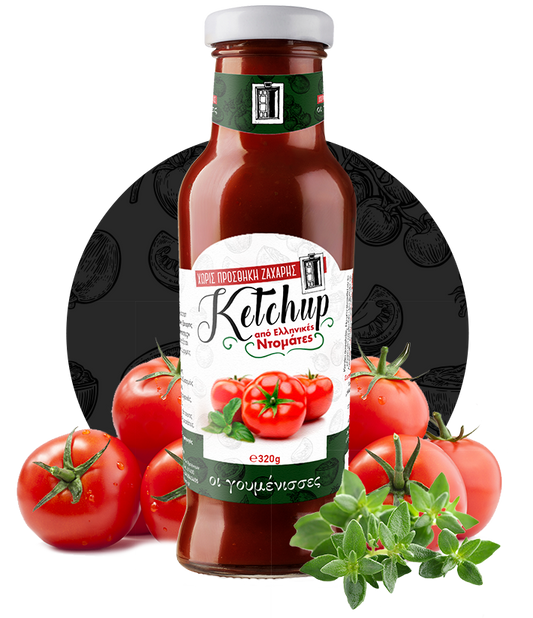 Ketchup Χωρίς Ζάχαρη ''Οι Γουμένισσες'' 320γρ