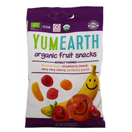 Σνακ Φρούτων Βιολογικά ''YumEarth'' 50γρ