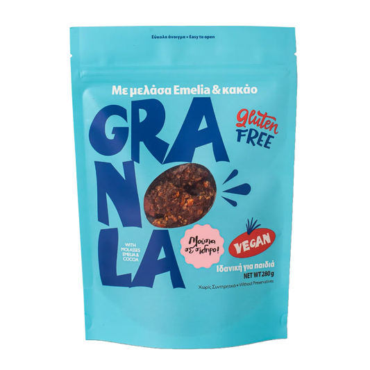 Granola με κακάο & μελάσα Emelia 280gr