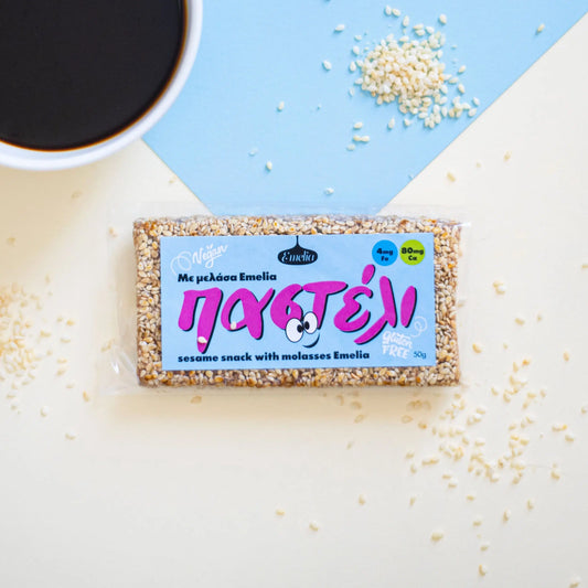 Παστέλι με μελάσα 50γρ - Emelia